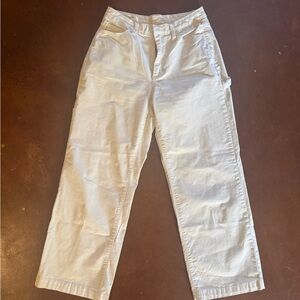 UNIVERSAL THREAD. Carpenter wide leg pants. Size 4/27. Cream.